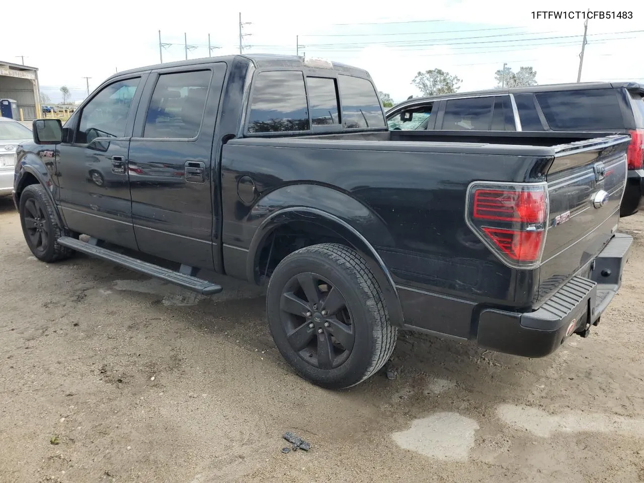 1FTFW1CT1CFB51483 2012 Ford F150 Supercrew