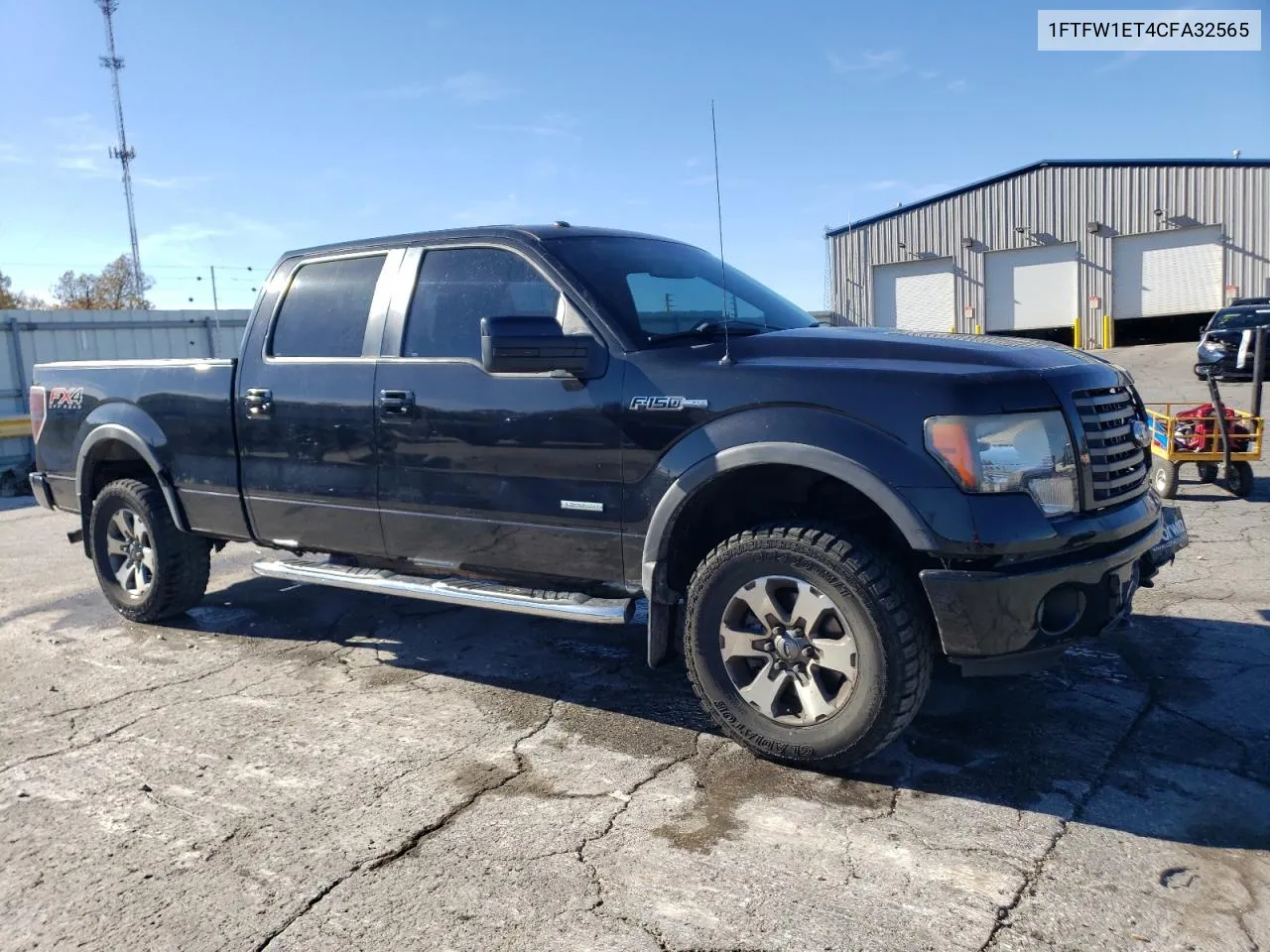 2012 Ford F150 Supercrew VIN: 1FTFW1ET4CFA32565 Lot: 78912074