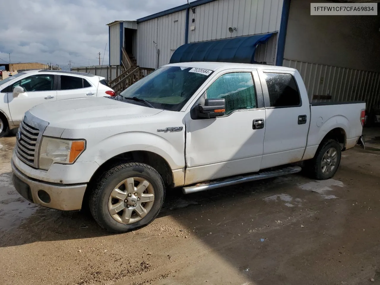 2012 Ford F150 Supercrew VIN: 1FTFW1CF7CFA69834 Lot: 79205584