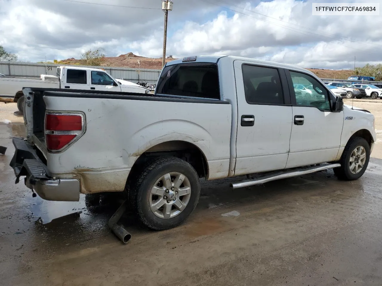 2012 Ford F150 Supercrew VIN: 1FTFW1CF7CFA69834 Lot: 79205584