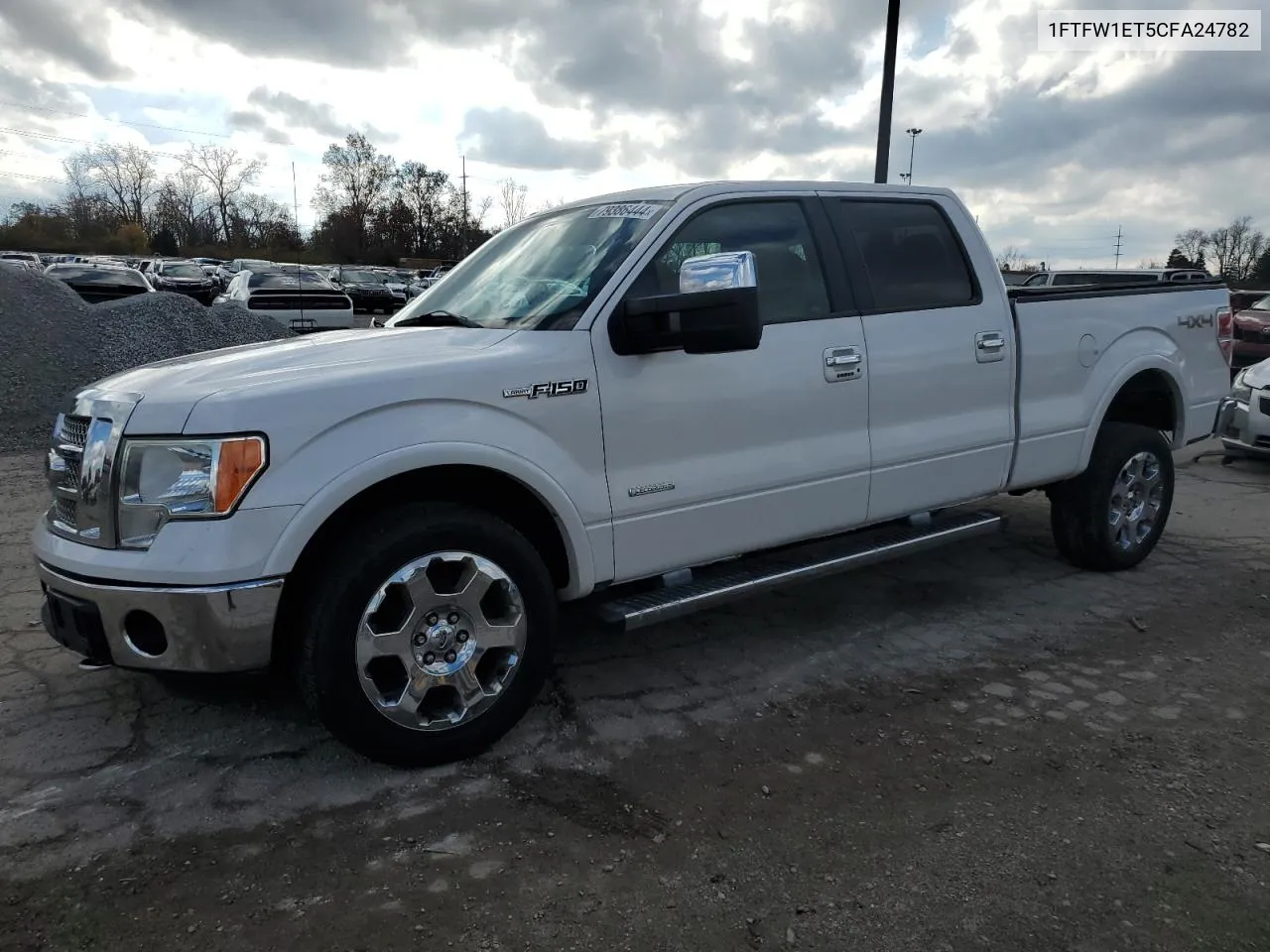 2012 Ford F150 Supercrew VIN: 1FTFW1ET5CFA24782 Lot: 79386444