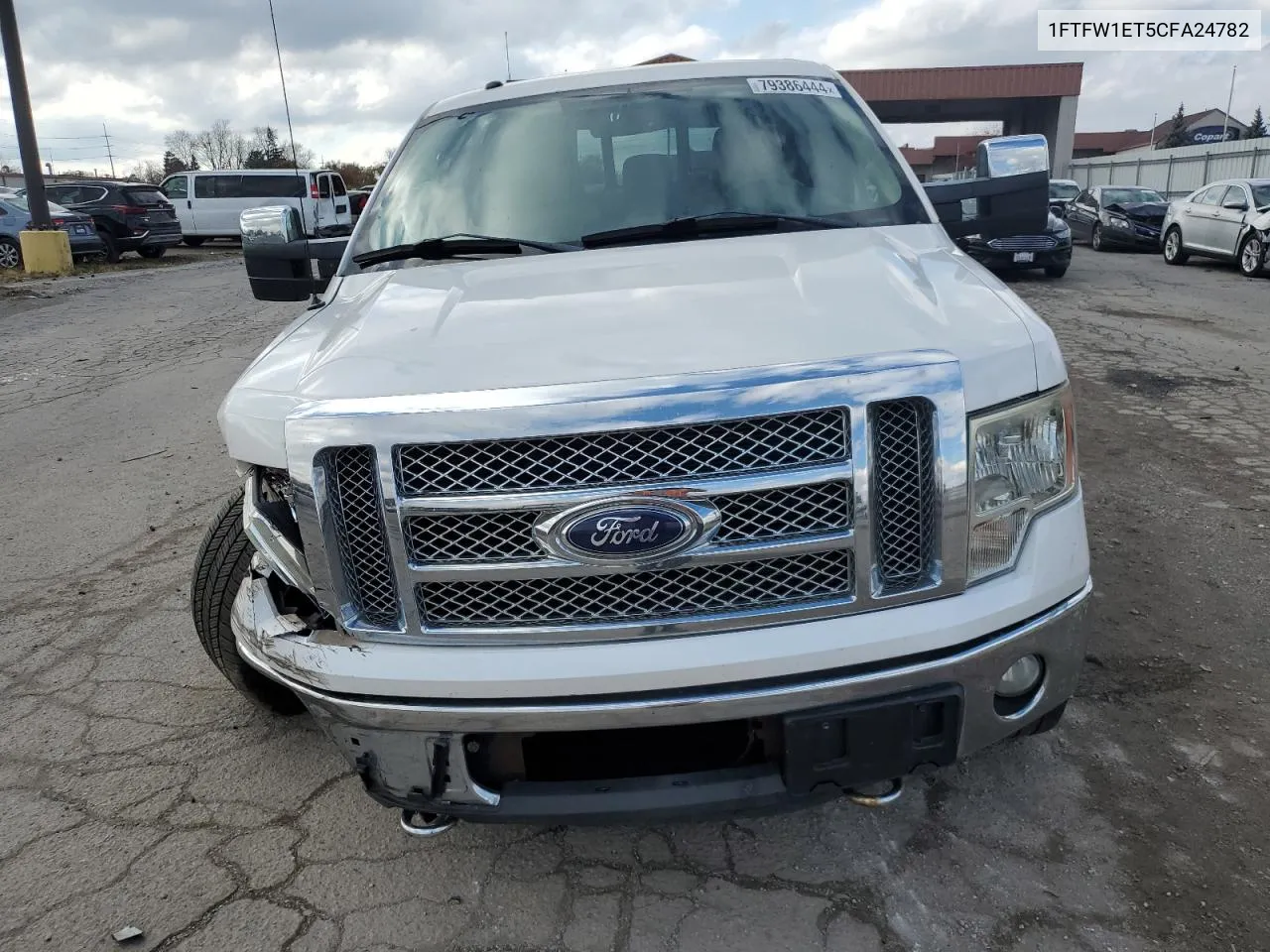 2012 Ford F150 Supercrew VIN: 1FTFW1ET5CFA24782 Lot: 79386444