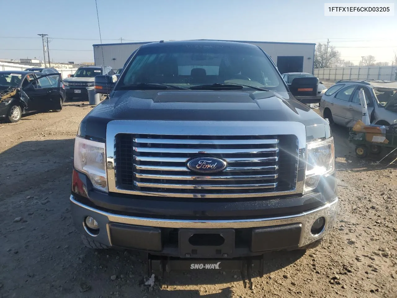 2012 Ford F150 Super Cab VIN: 1FTFX1EF6CKD03205 Lot: 79404154