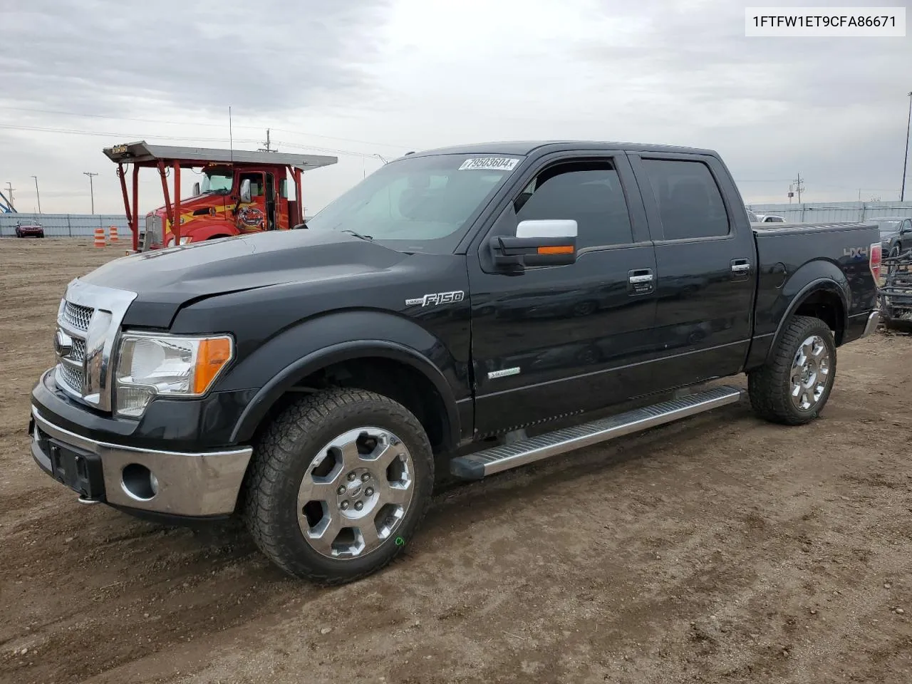 2012 Ford F150 Supercrew VIN: 1FTFW1ET9CFA86671 Lot: 79503604