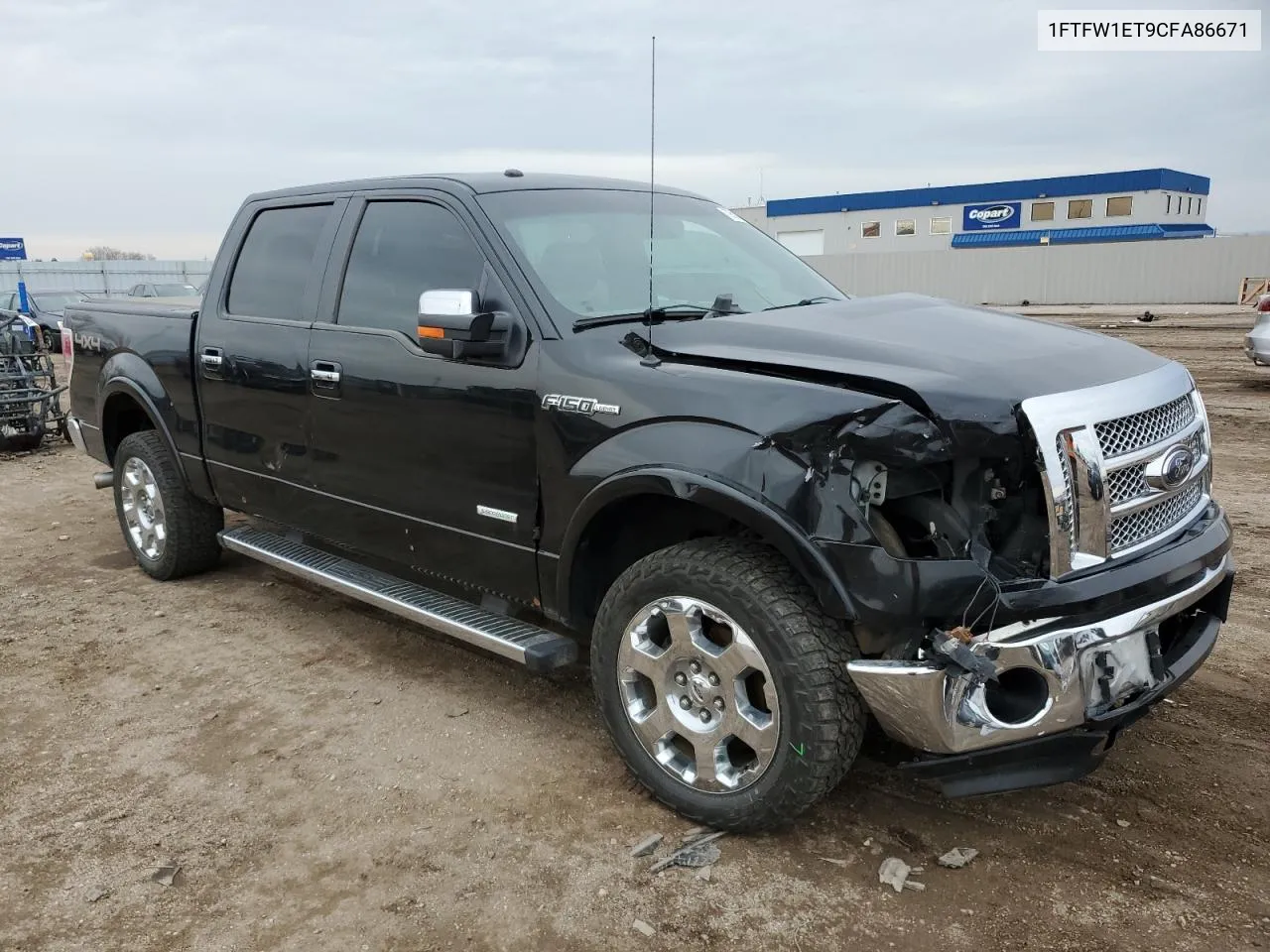 2012 Ford F150 Supercrew VIN: 1FTFW1ET9CFA86671 Lot: 79503604