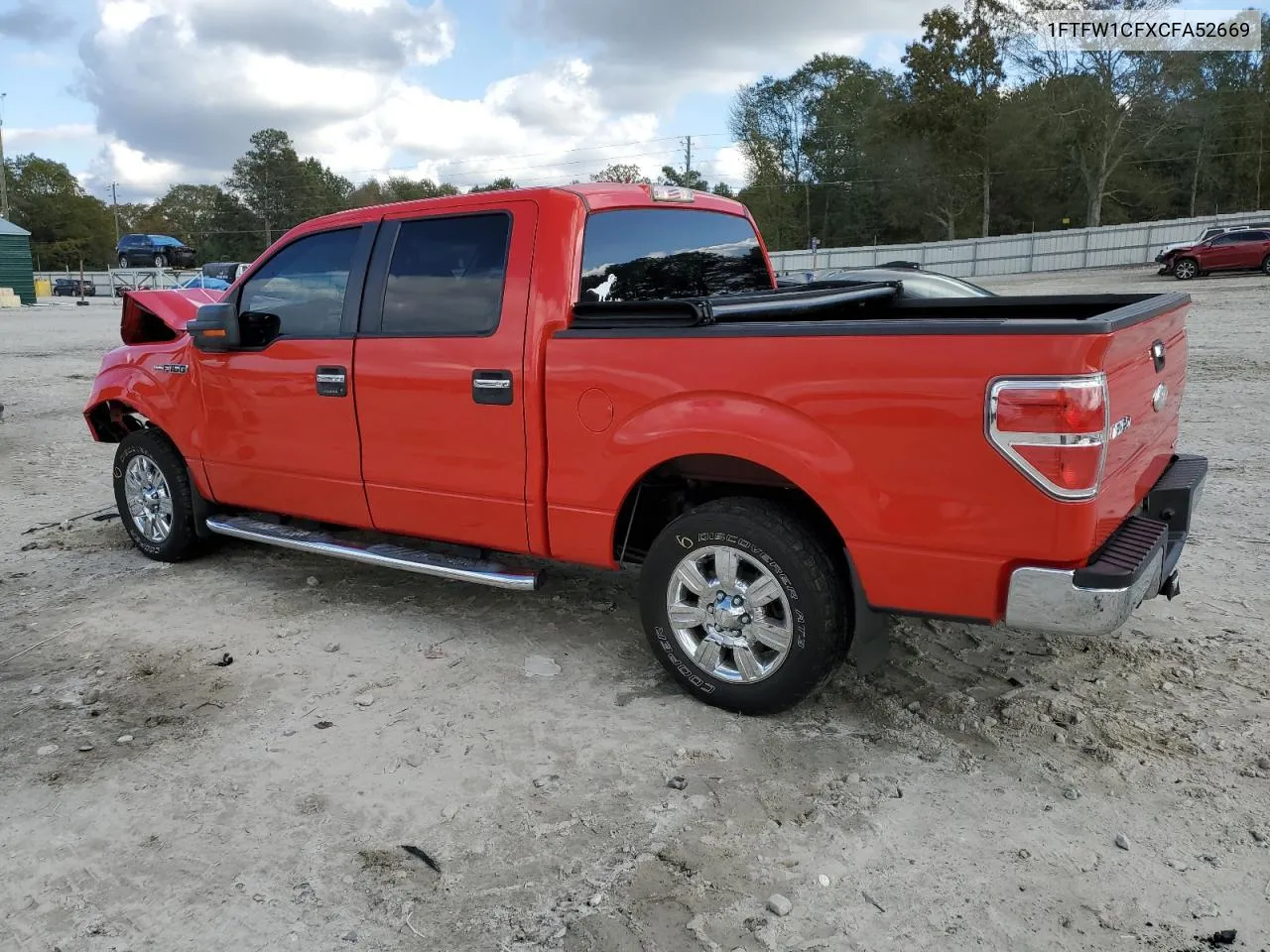 2012 Ford F150 Supercrew VIN: 1FTFW1CFXCFA52669 Lot: 80053344