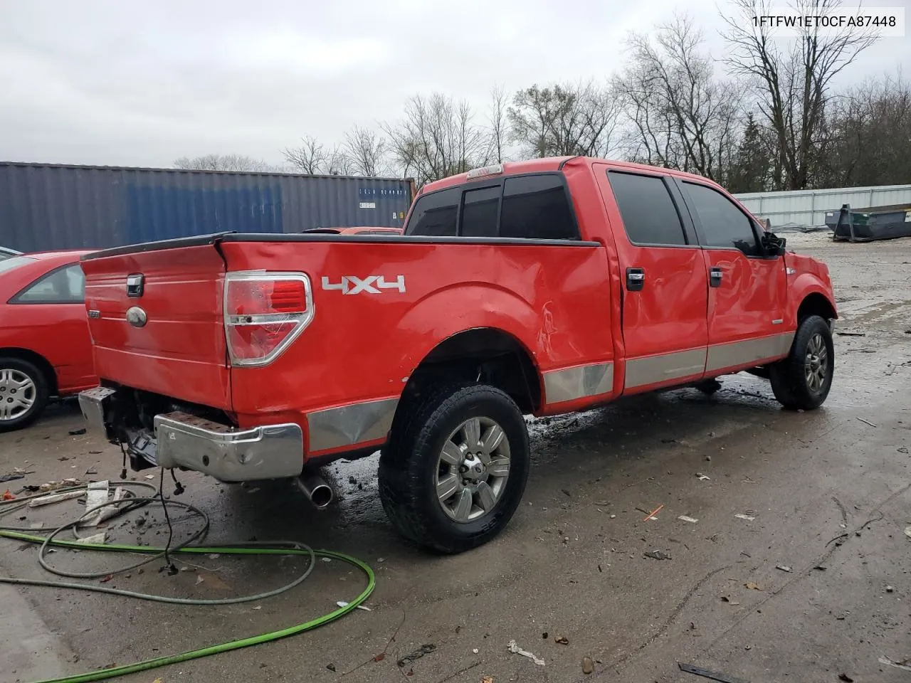 1FTFW1ET0CFA87448 2012 Ford F150 Supercrew