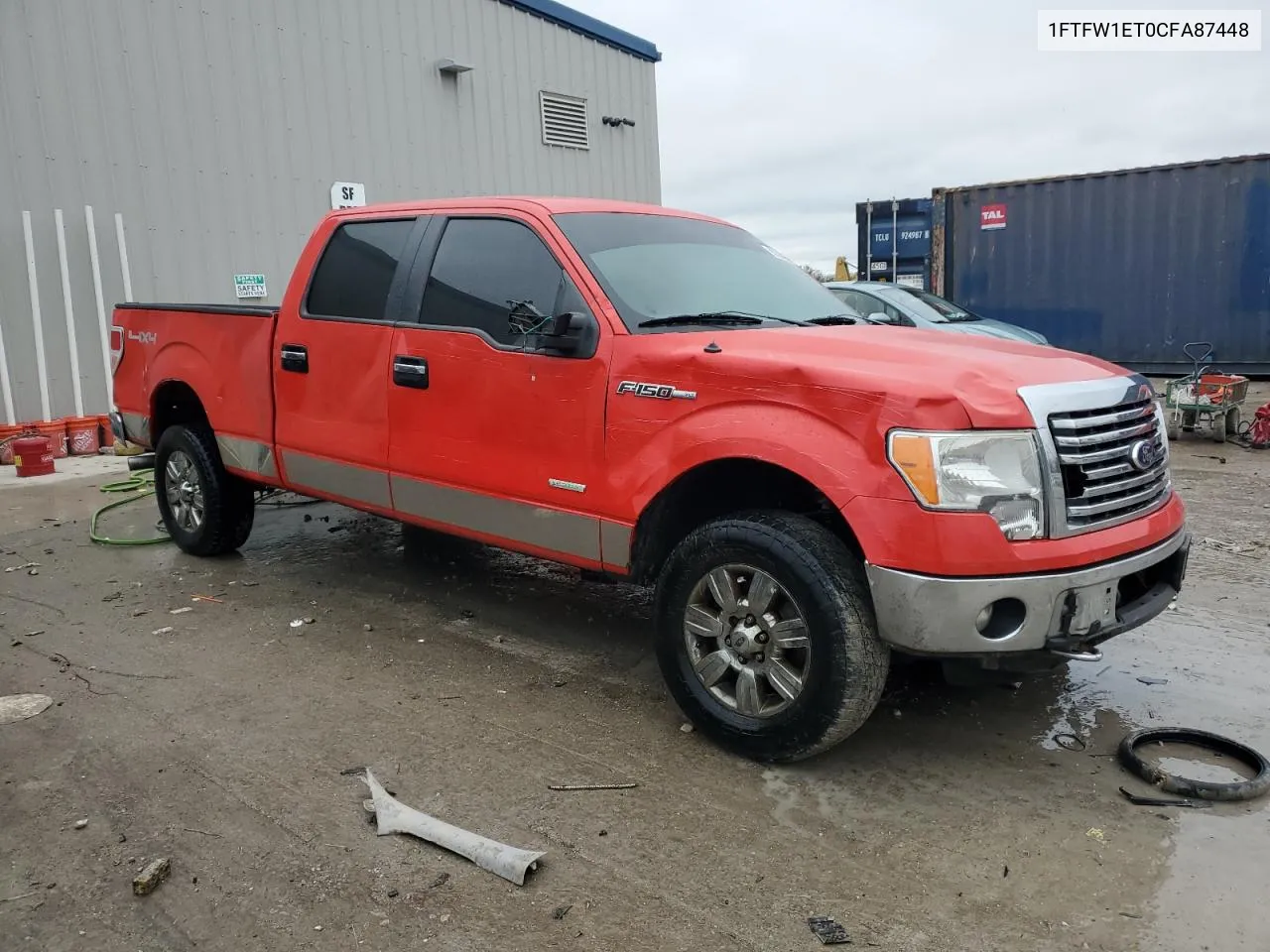 1FTFW1ET0CFA87448 2012 Ford F150 Supercrew