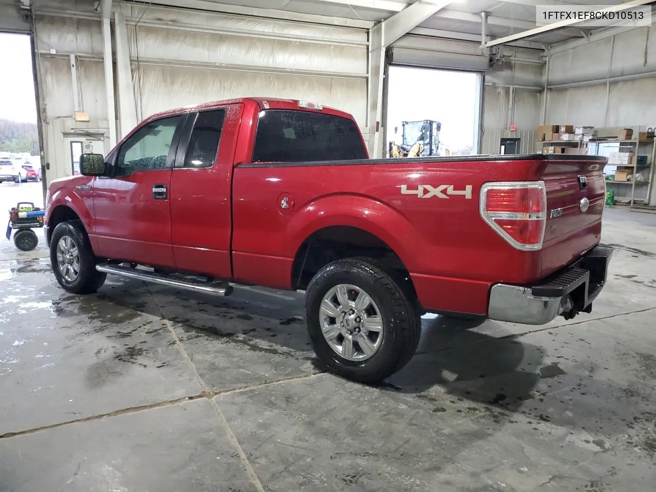 2012 Ford F150 Super Cab VIN: 1FTFX1EF8CKD10513 Lot: 80433534