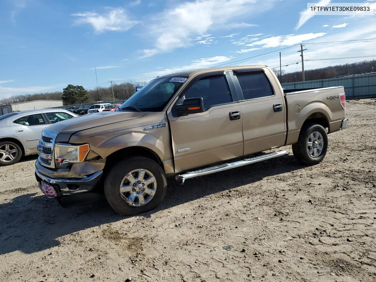 2013 Ford F150 Supercrew VIN: 1FTFW1ET3DKE09833 Lot: 35935343