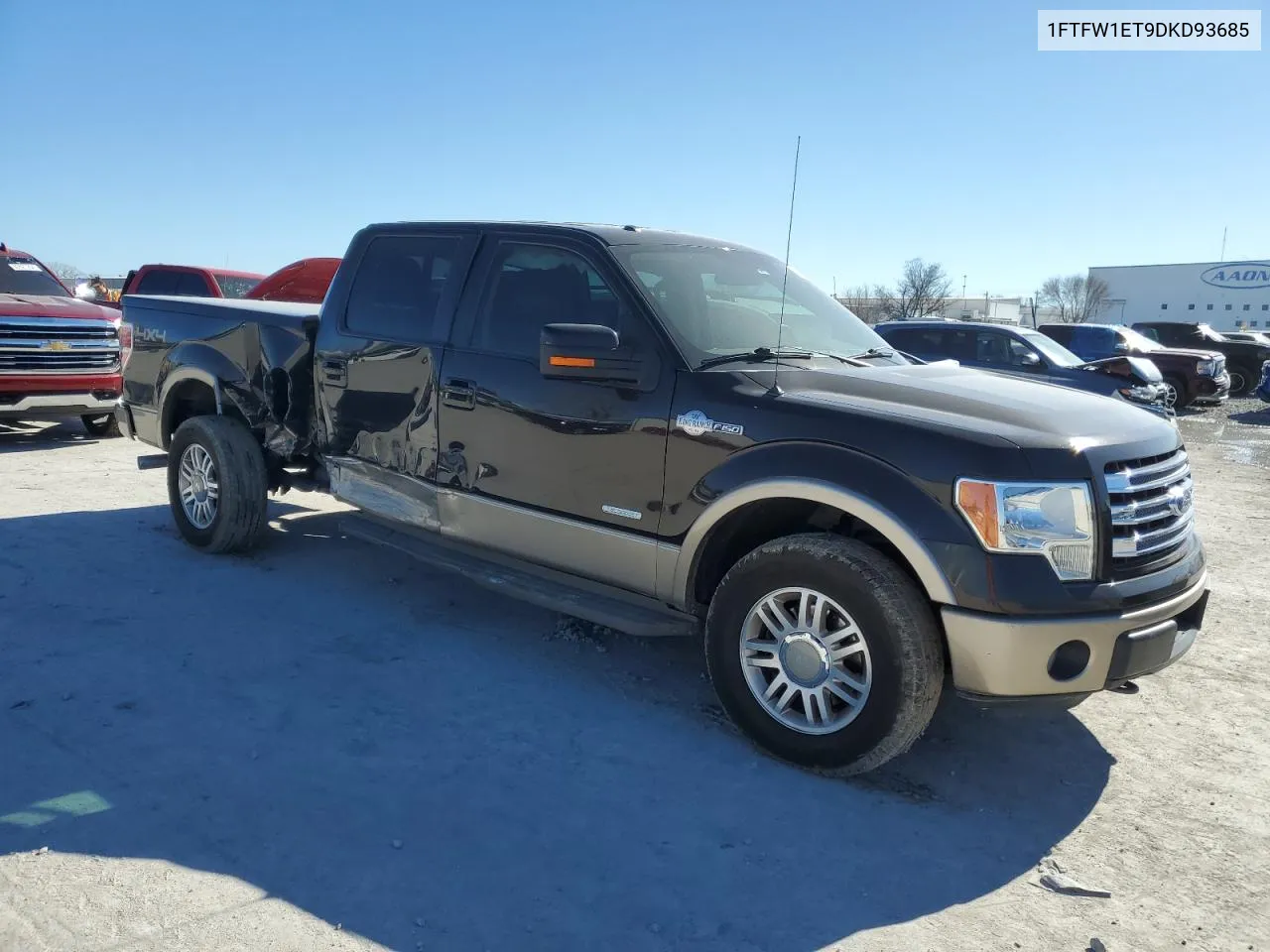 2013 Ford F150 Supercrew VIN: 1FTFW1ET9DKD93685 Lot: 40249154