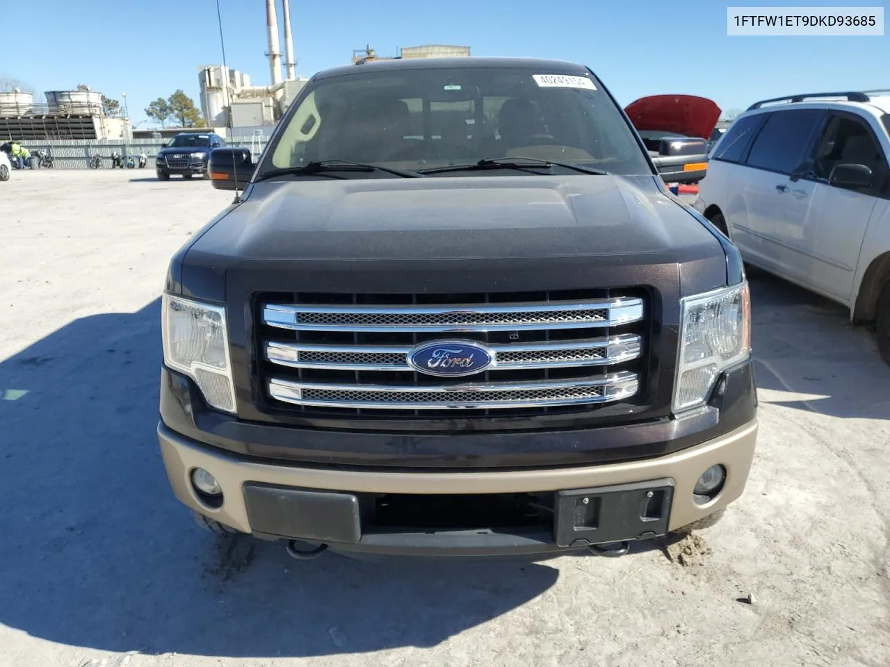 1FTFW1ET9DKD93685 2013 Ford F150 Supercrew