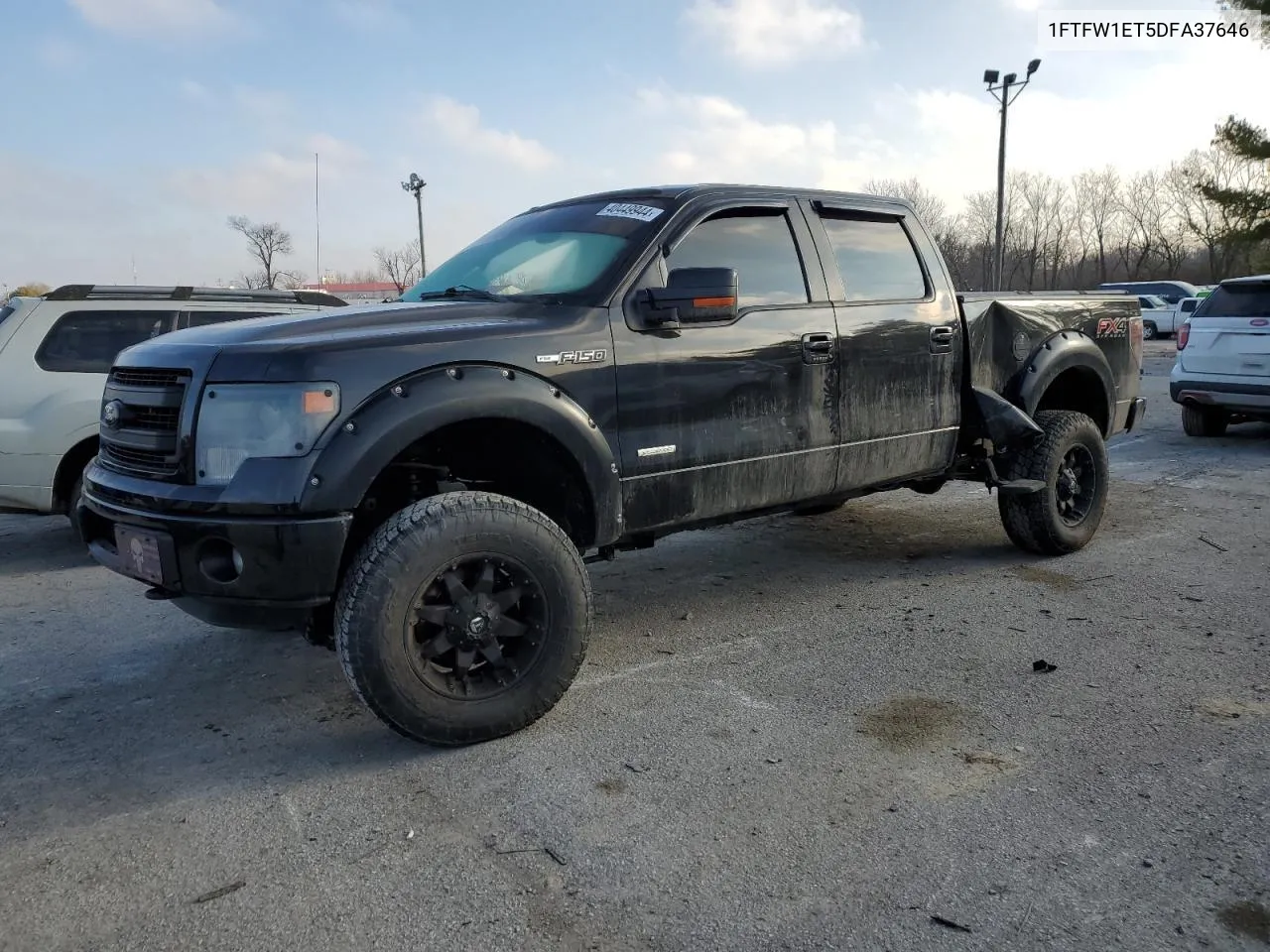 1FTFW1ET5DFA37646 2013 Ford F150 Supercrew