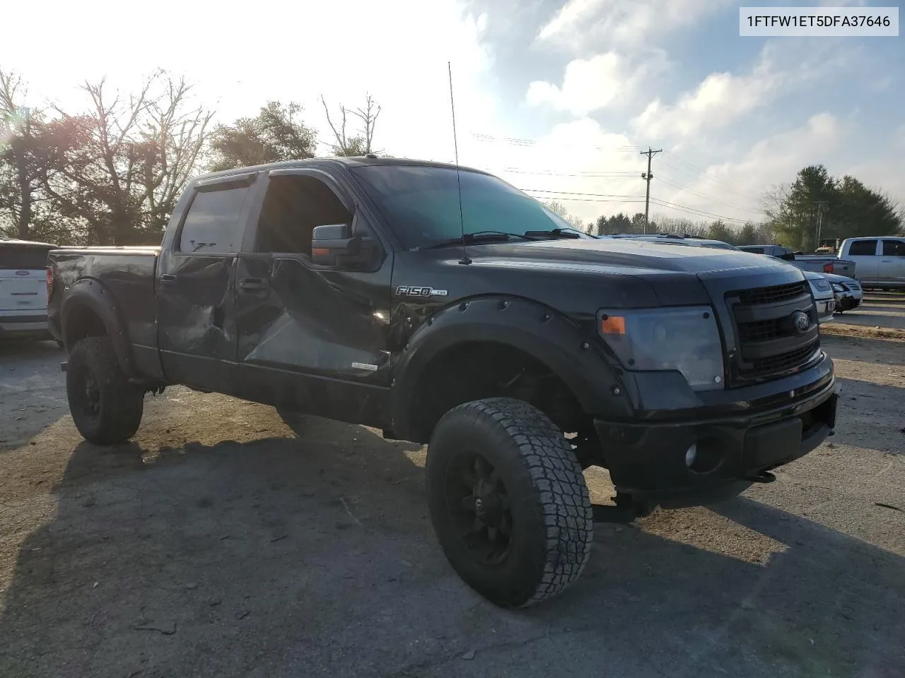 1FTFW1ET5DFA37646 2013 Ford F150 Supercrew