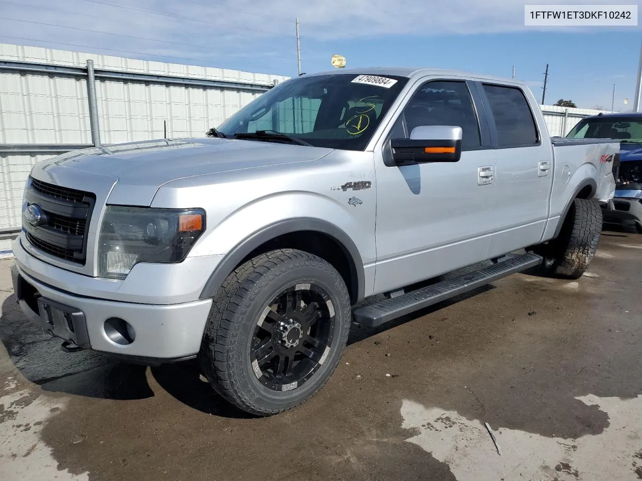 2013 Ford F150 Supercrew VIN: 1FTFW1ET3DKF10242 Lot: 47909884