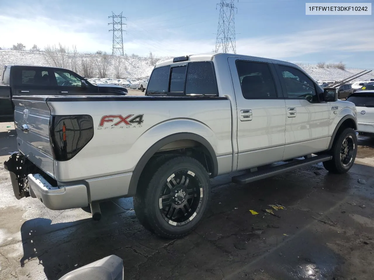 1FTFW1ET3DKF10242 2013 Ford F150 Supercrew