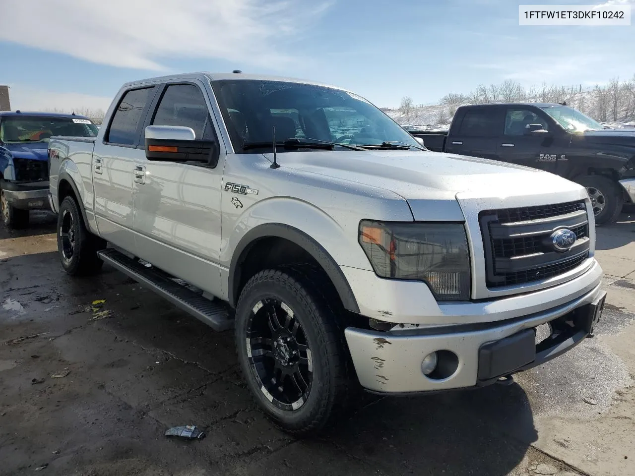 1FTFW1ET3DKF10242 2013 Ford F150 Supercrew