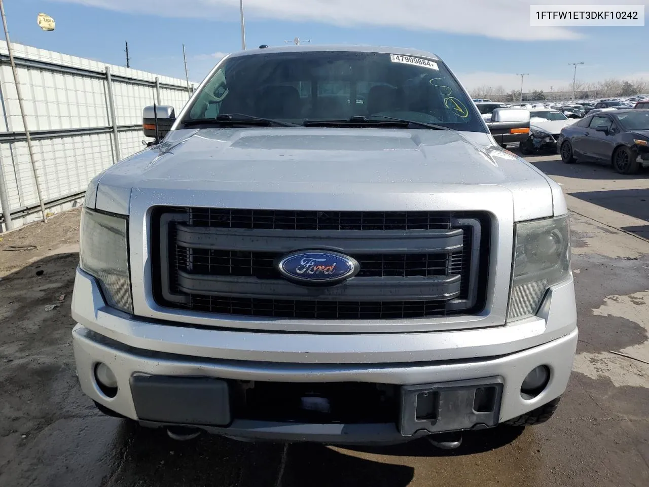 2013 Ford F150 Supercrew VIN: 1FTFW1ET3DKF10242 Lot: 47909884