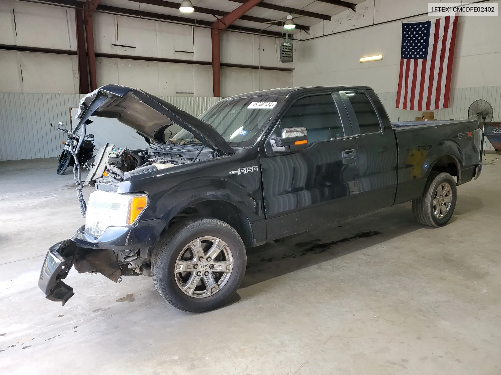 1FTEX1CM0DFE02402 2013 Ford F150 Super Cab