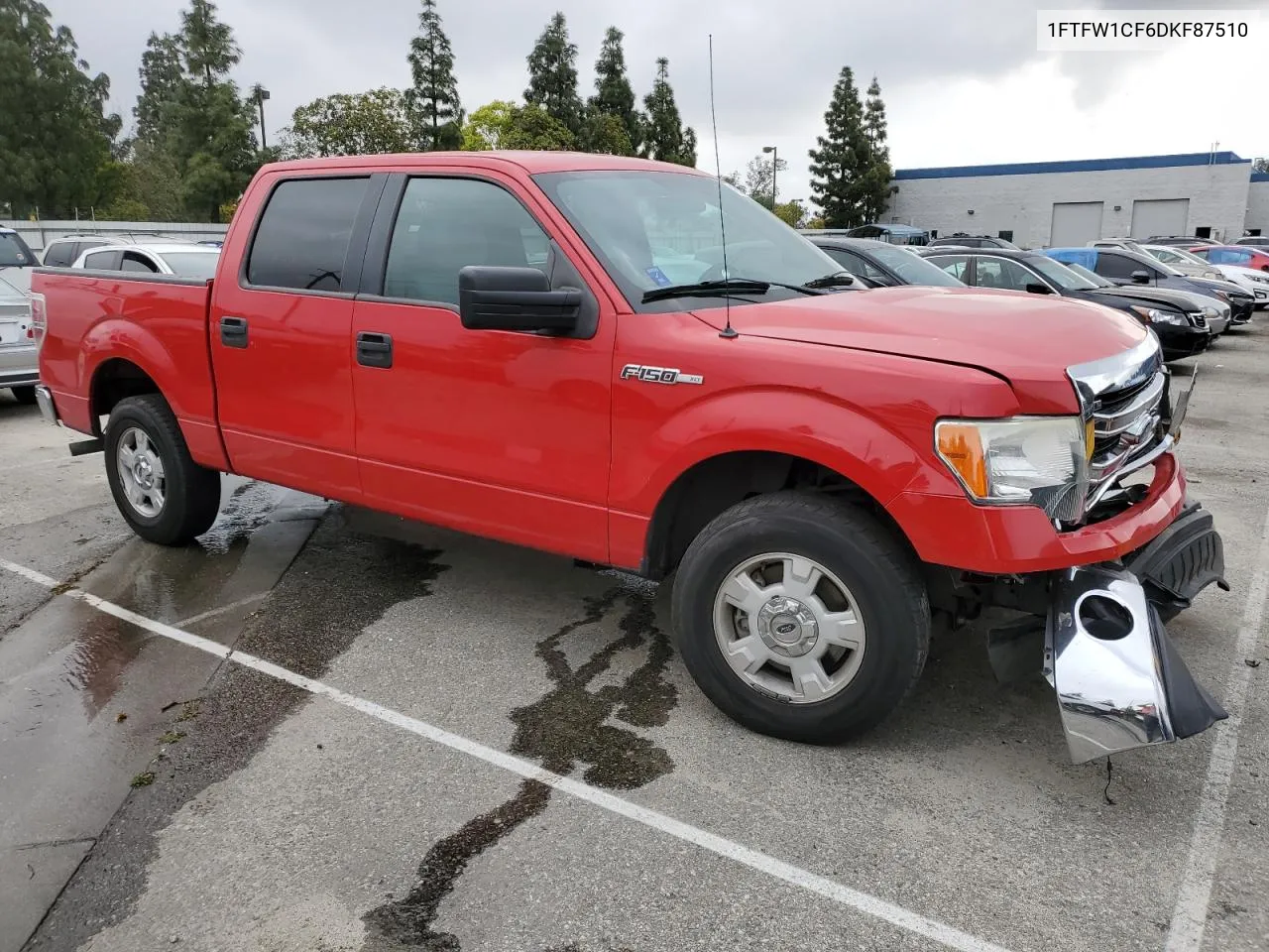 2013 Ford F150 Supercrew VIN: 1FTFW1CF6DKF87510 Lot: 49626654