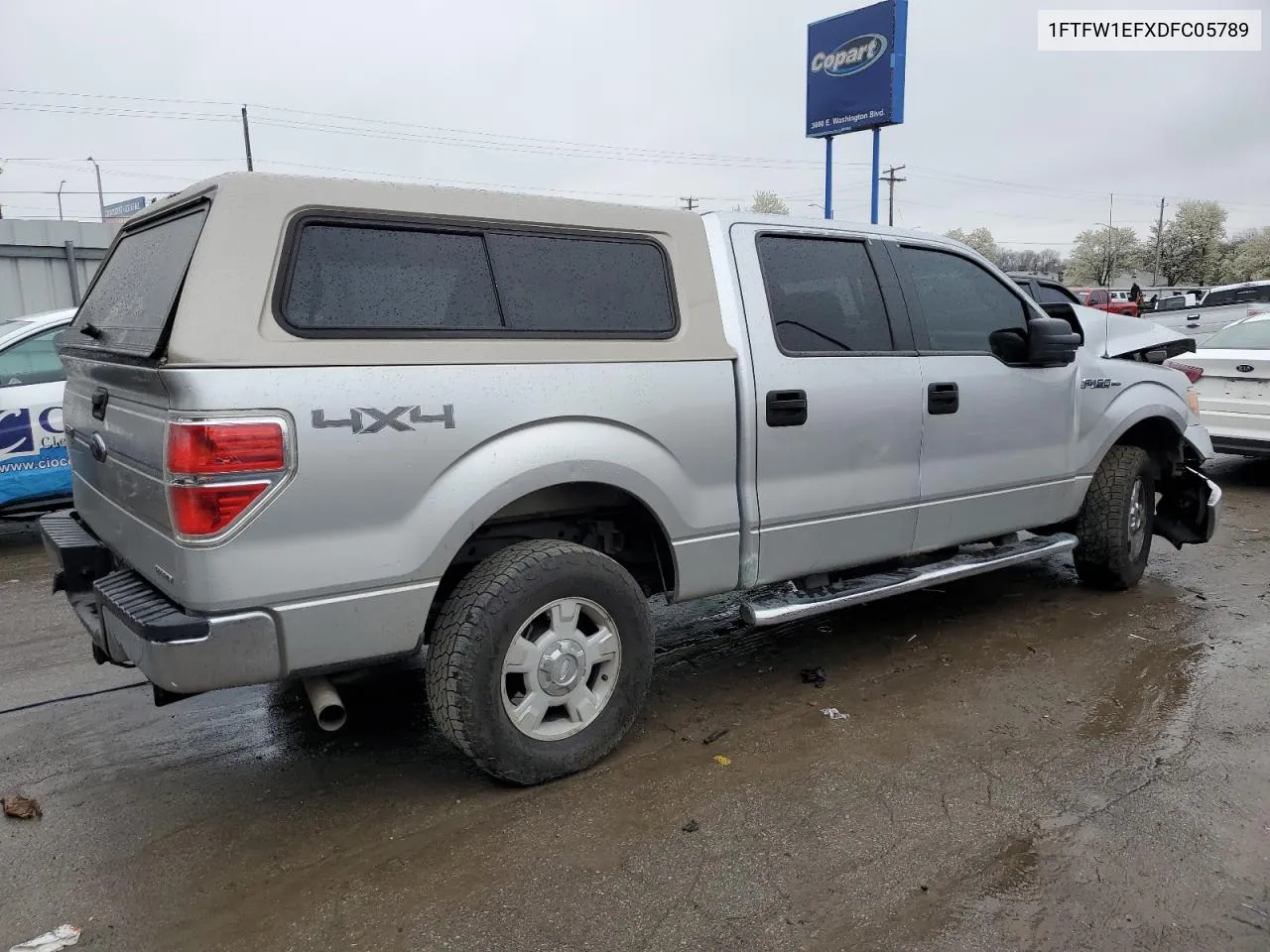 1FTFW1EFXDFC05789 2013 Ford F150 Supercrew