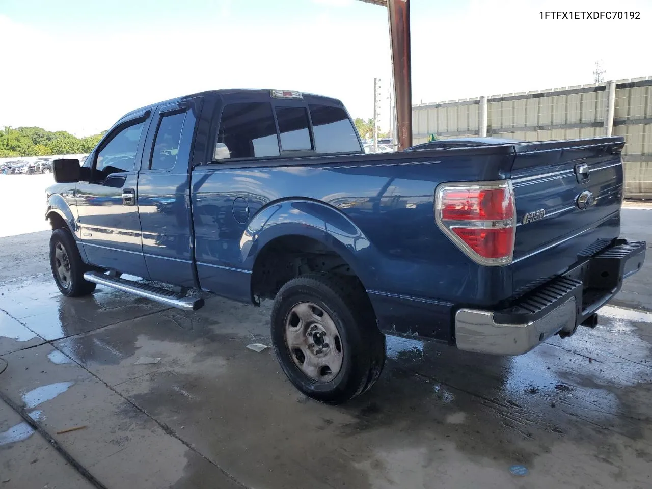 1FTFX1ETXDFC70192 2013 Ford F150 Super Cab