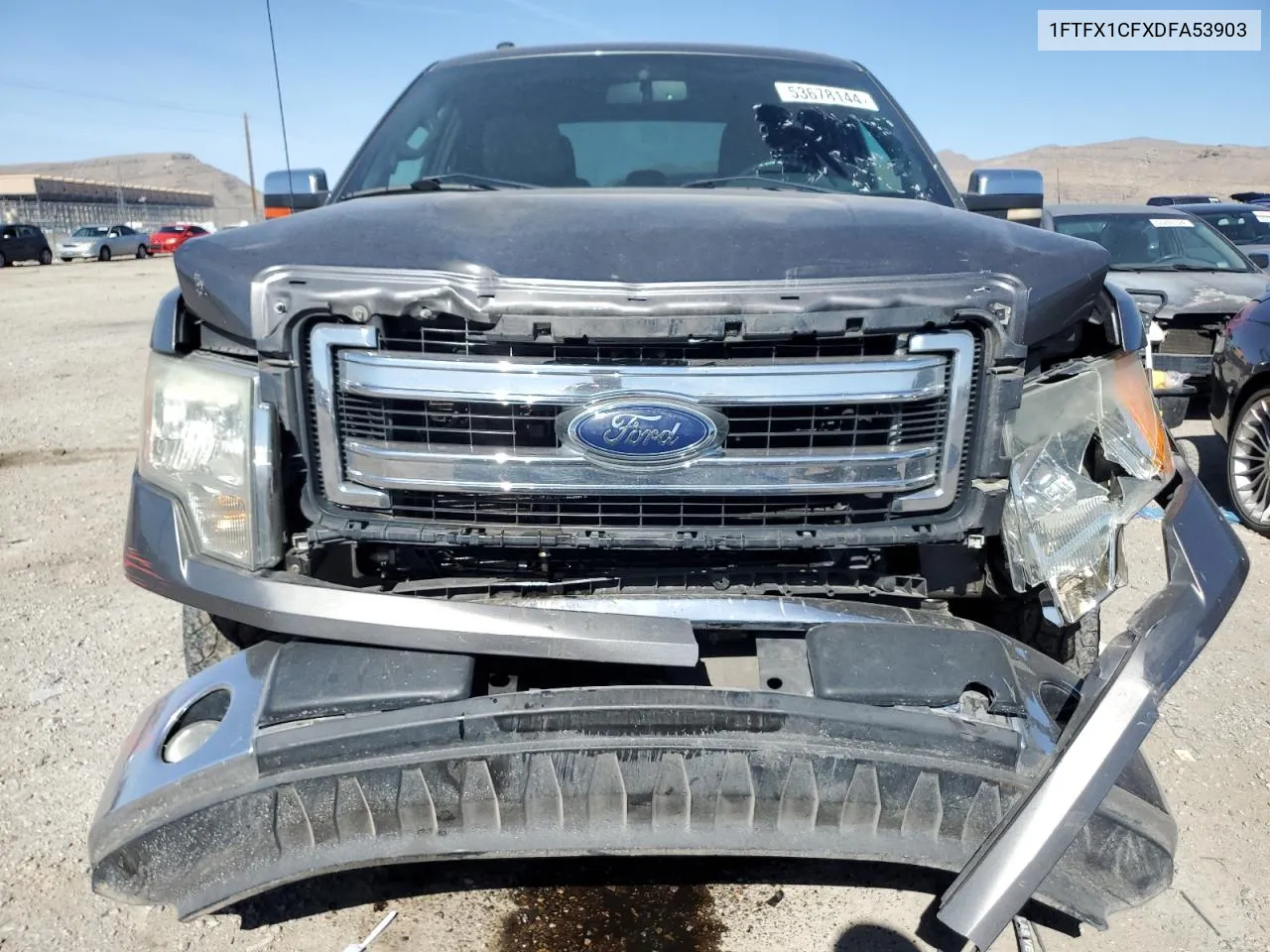 1FTFX1CFXDFA53903 2013 Ford F150 Super Cab