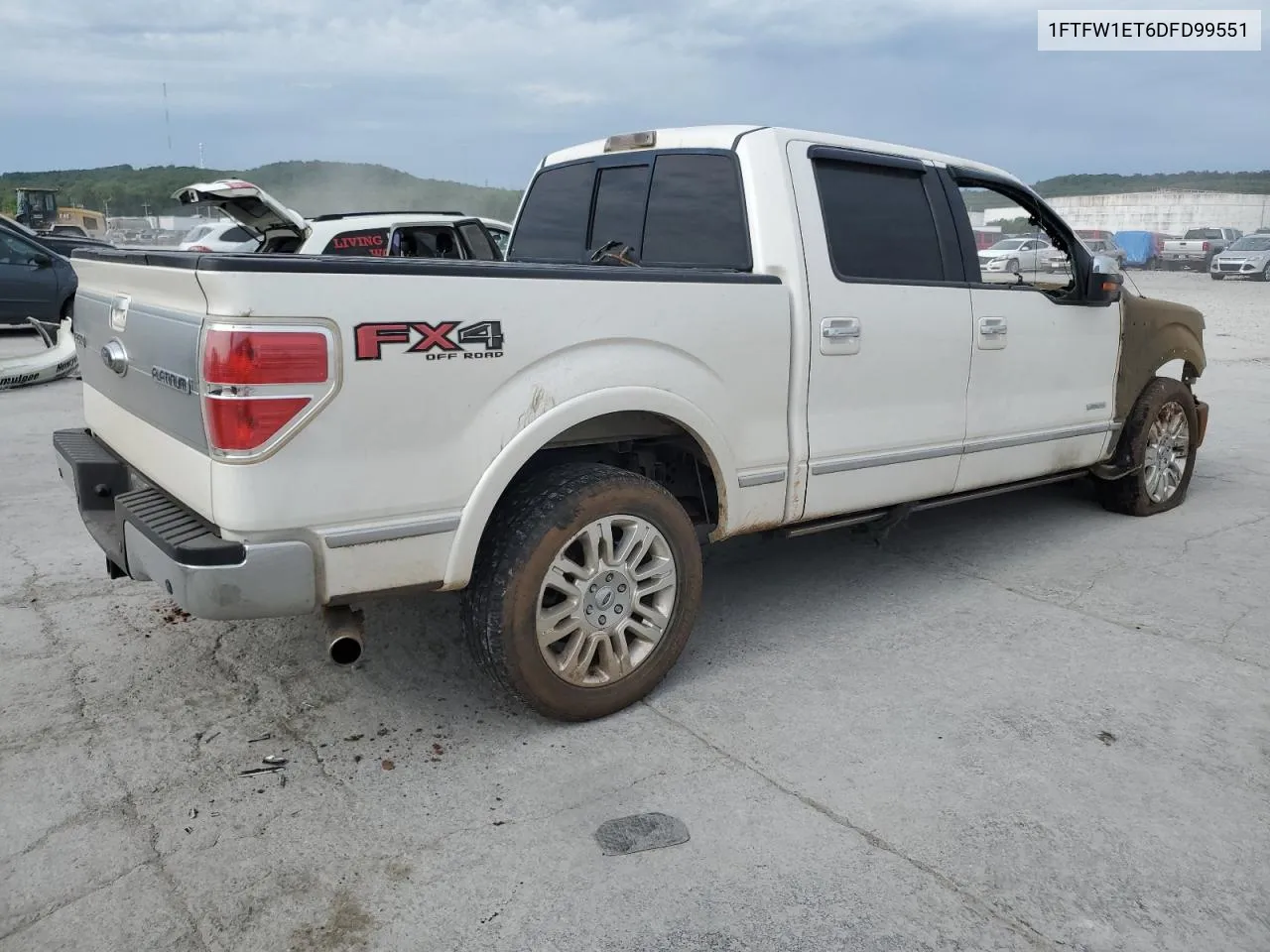 2013 Ford F150 Supercrew VIN: 1FTFW1ET6DFD99551 Lot: 55314094