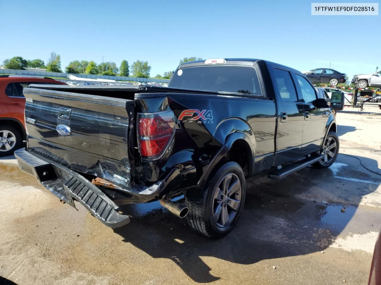 2013 Ford F150 Supercrew VIN: 1FTFW1EF9DFD28516 Lot: 55340734