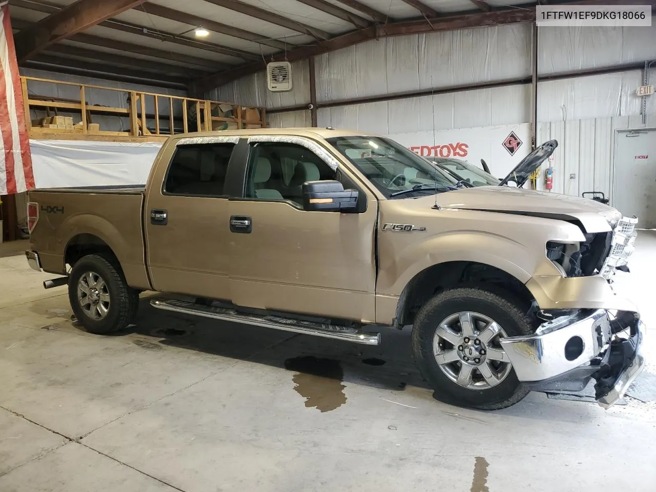 2013 Ford F150 Supercrew VIN: 1FTFW1EF9DKG18066 Lot: 55716964