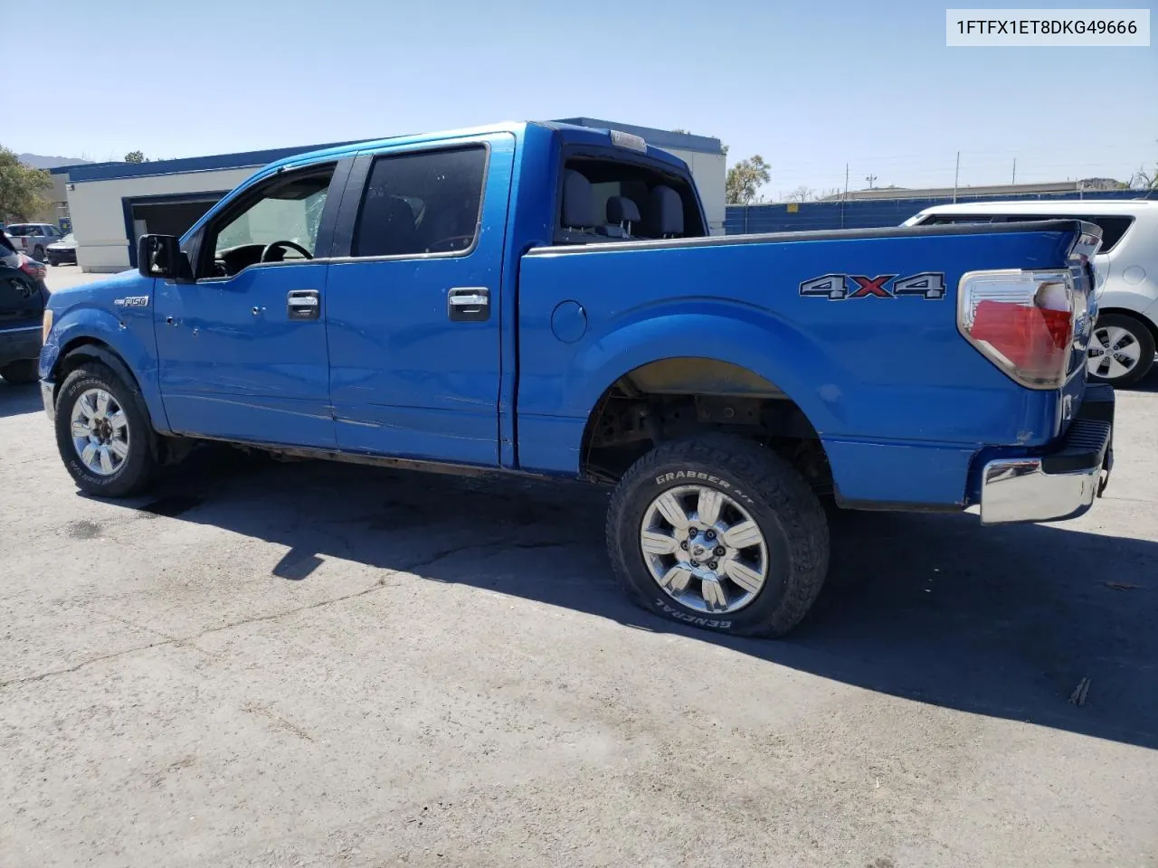 2013 Ford F150 Super Cab VIN: 1FTFX1ET8DKG49666 Lot: 56285754