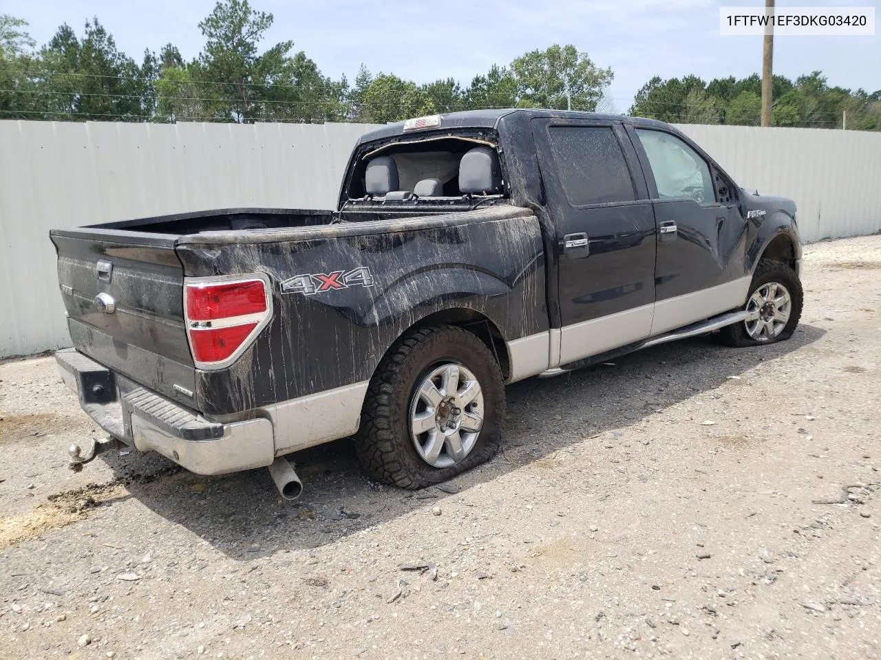 2013 Ford F150 Supercrew VIN: 1FTFW1EF3DKG03420 Lot: 56624844