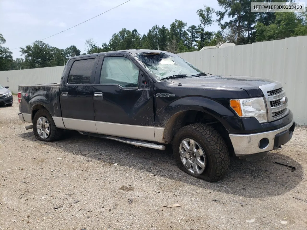 2013 Ford F150 Supercrew VIN: 1FTFW1EF3DKG03420 Lot: 56624844