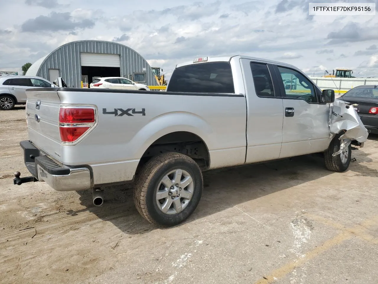 2013 Ford F150 Super Cab VIN: 1FTFX1EF7DKF95156 Lot: 57157034