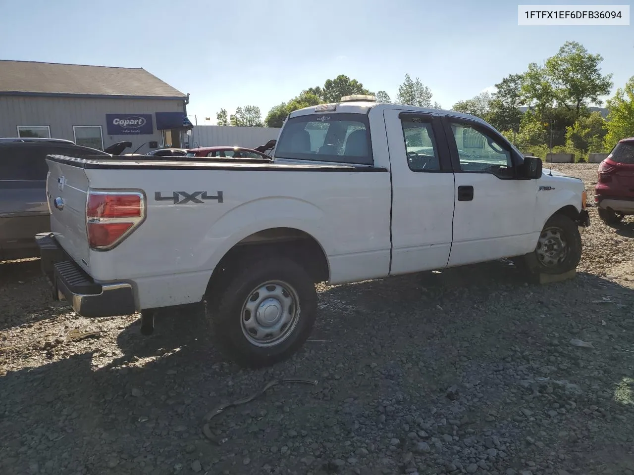 2013 Ford F150 Super Cab VIN: 1FTFX1EF6DFB36094 Lot: 57342394