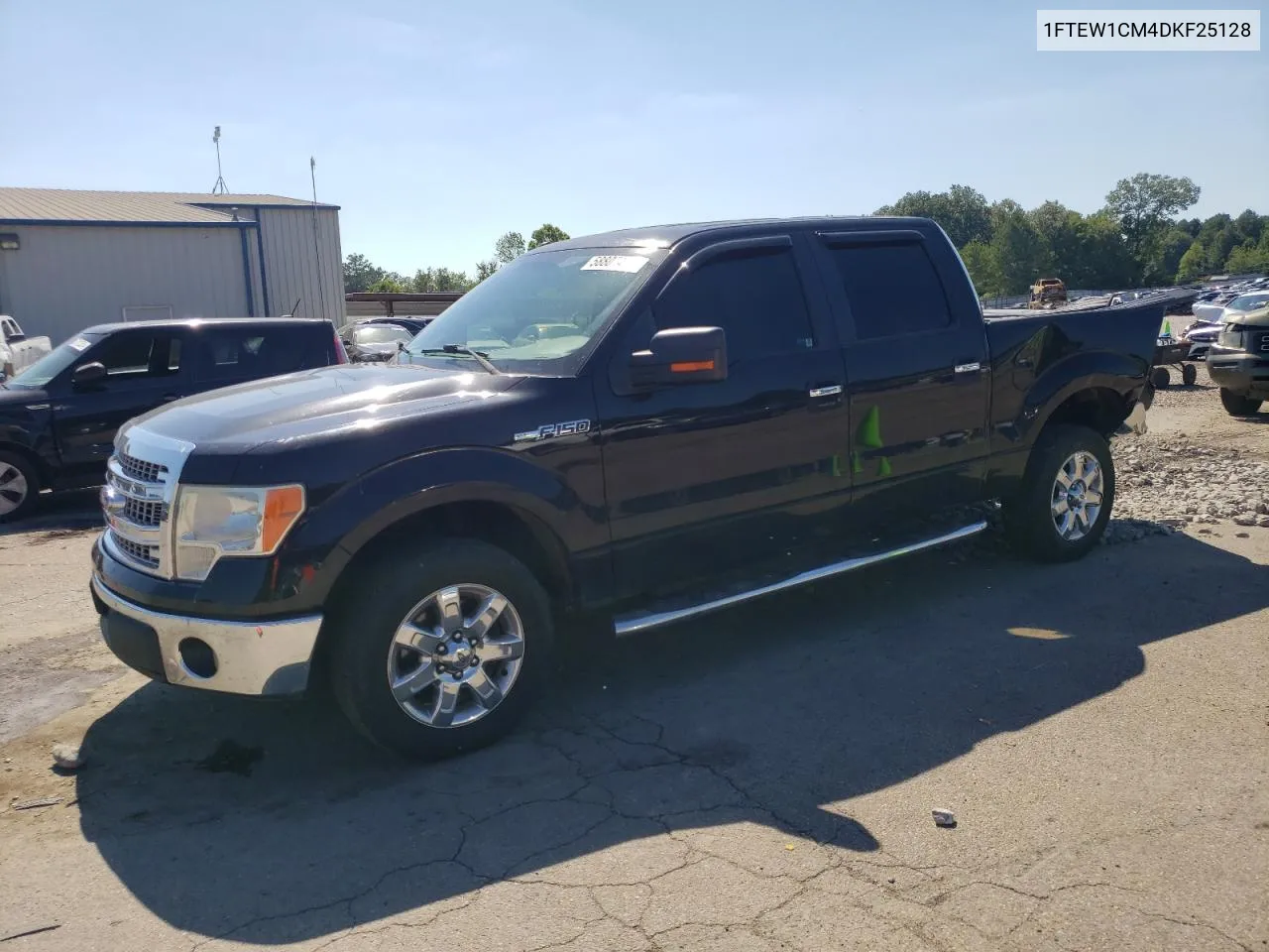 2013 Ford F150 Supercrew VIN: 1FTEW1CM4DKF25128 Lot: 58807494