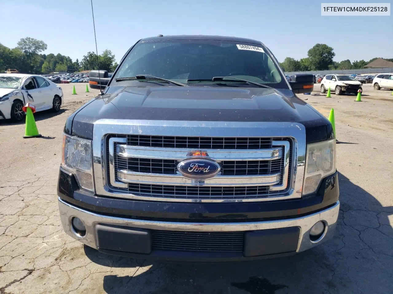 2013 Ford F150 Supercrew VIN: 1FTEW1CM4DKF25128 Lot: 58807494