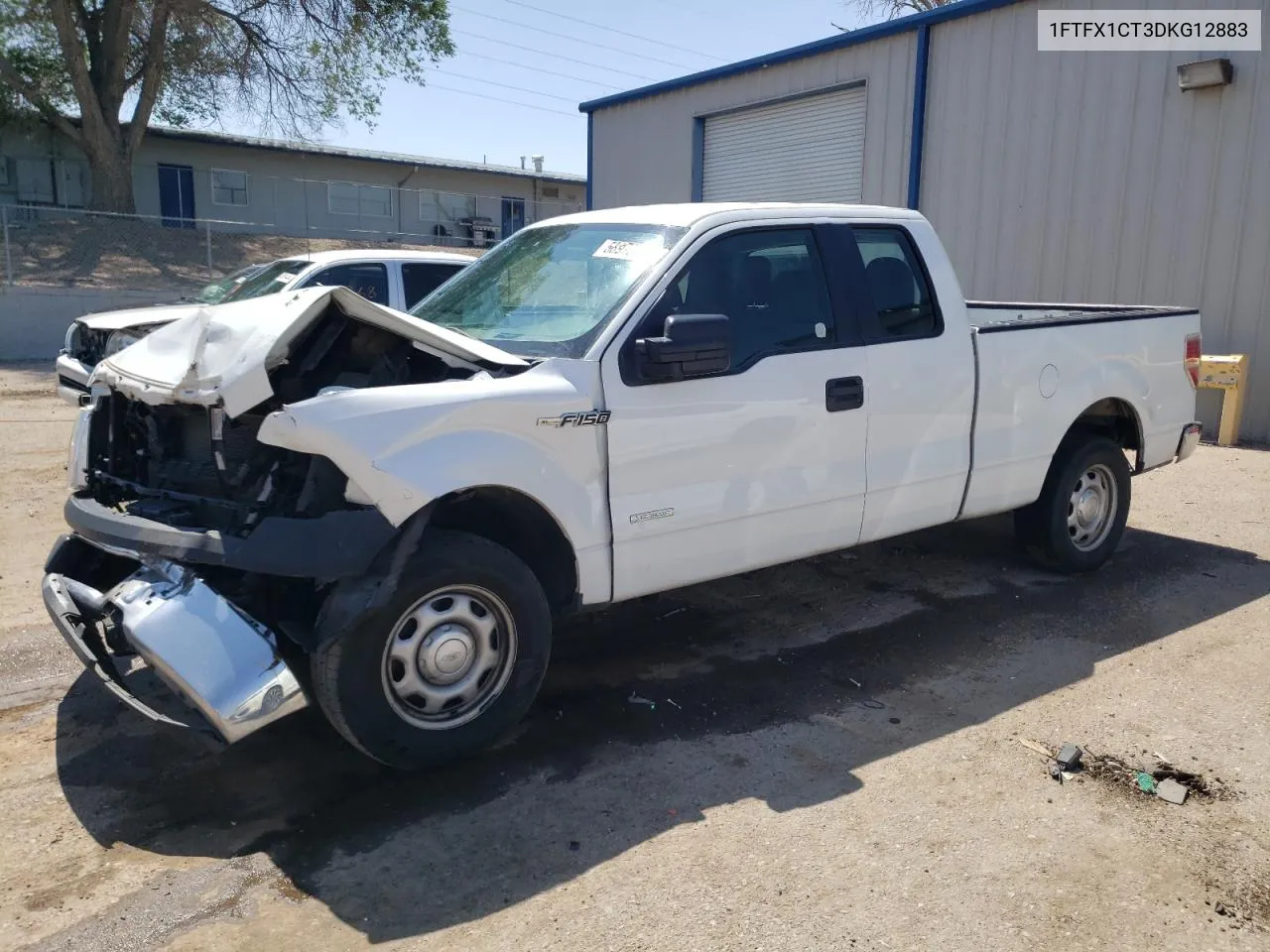 2013 Ford F150 Super Cab VIN: 1FTFX1CT3DKG12883 Lot: 58973144