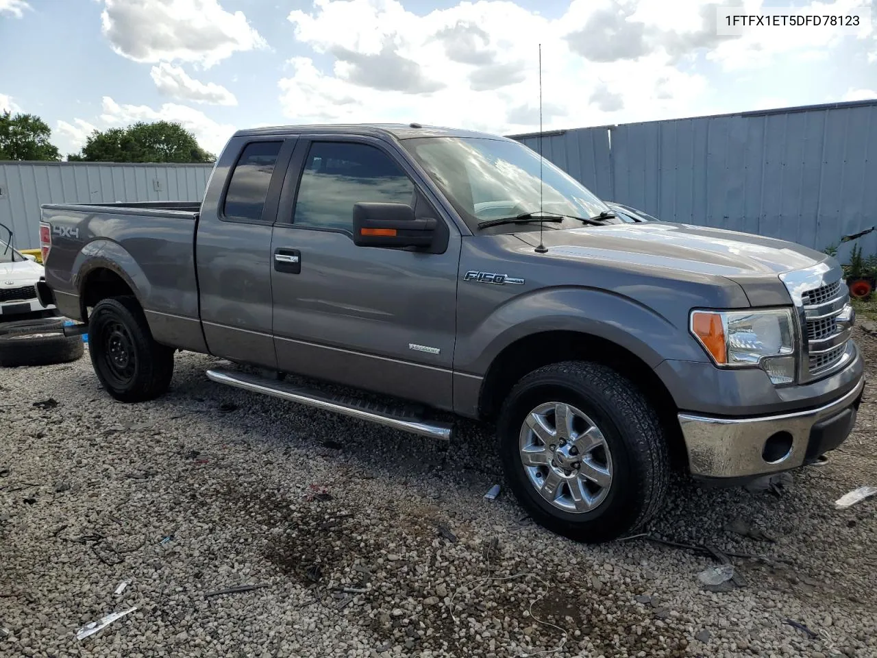 2013 Ford F150 Super Cab VIN: 1FTFX1ET5DFD78123 Lot: 59586854