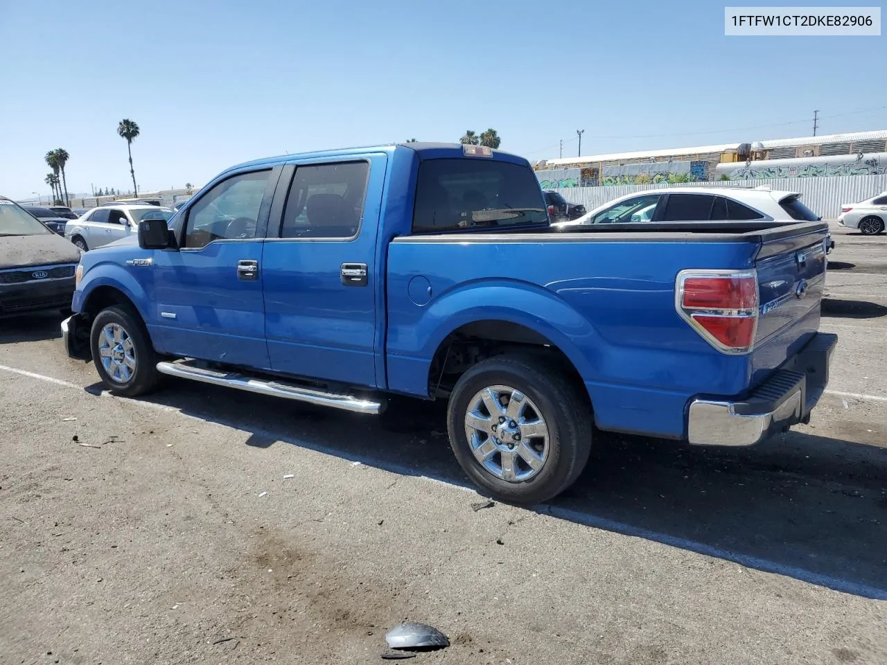 1FTFW1CT2DKE82906 2013 Ford F150 Supercrew