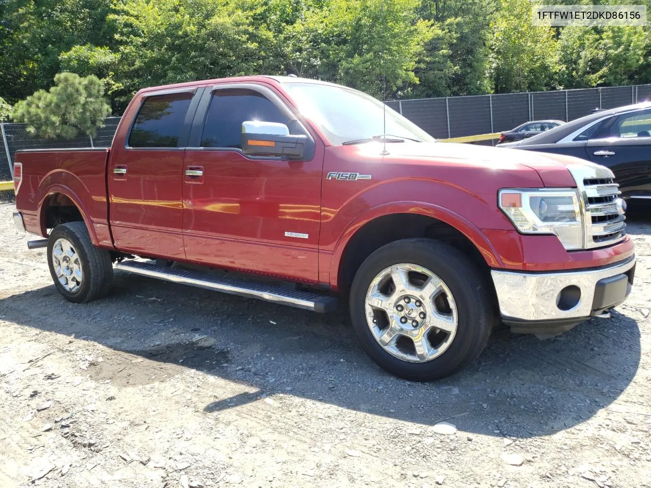 1FTFW1ET2DKD86156 2013 Ford F150 Supercrew