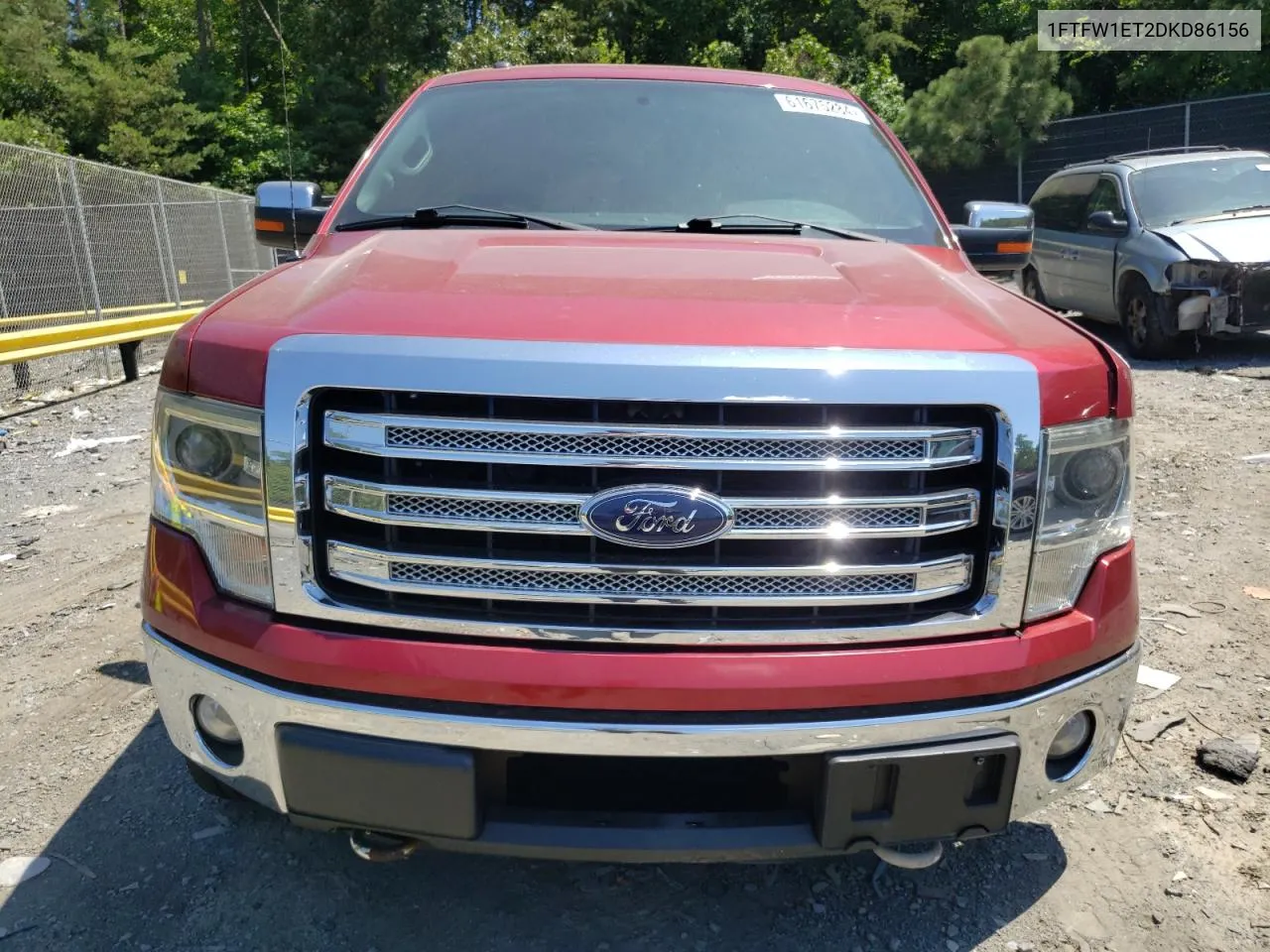 2013 Ford F150 Supercrew VIN: 1FTFW1ET2DKD86156 Lot: 61675284