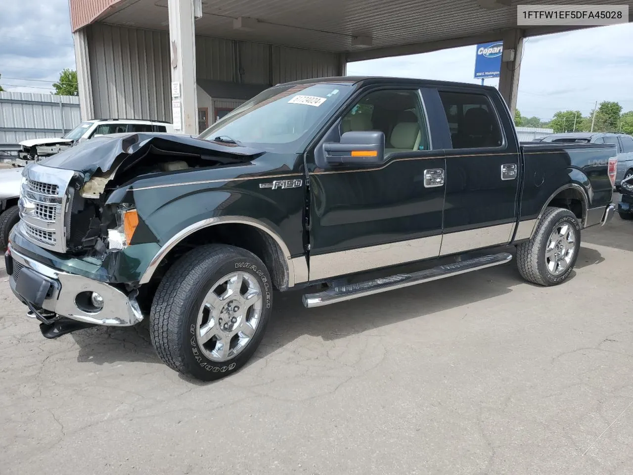 2013 Ford F150 Supercrew VIN: 1FTFW1EF5DFA45028 Lot: 61724024