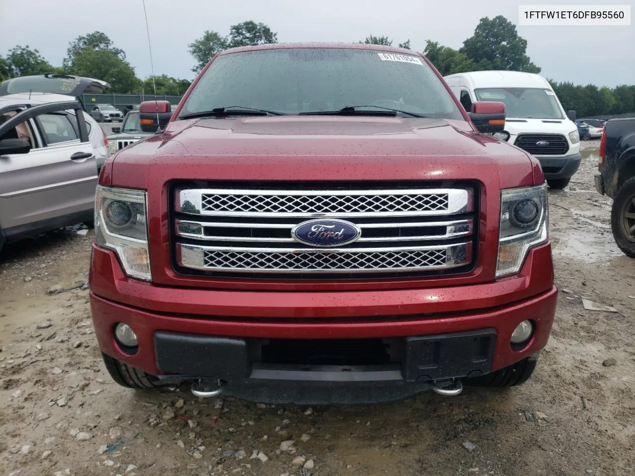 1FTFW1ET6DFB95560 2013 Ford F150 Supercrew