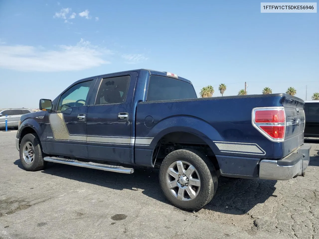 2013 Ford F150 Supercrew VIN: 1FTFW1CT5DKE56946 Lot: 62567564