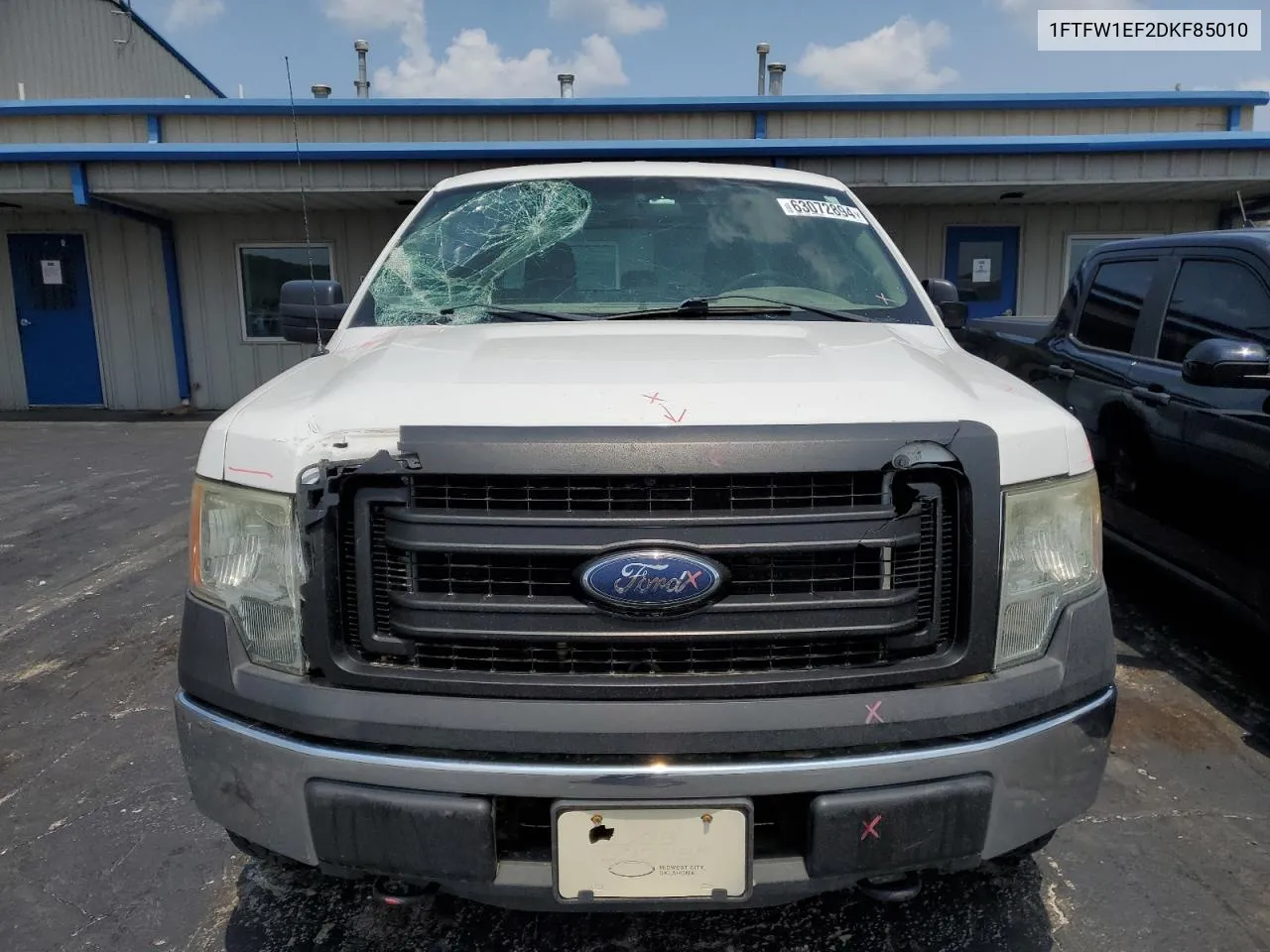 2013 Ford F150 Supercrew VIN: 1FTFW1EF2DKF85010 Lot: 63072894