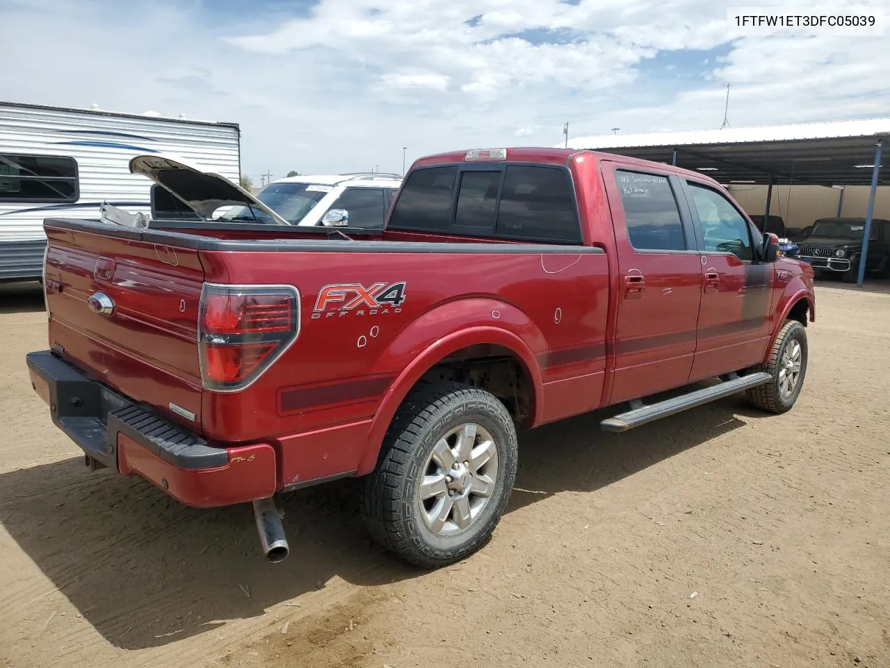 2013 Ford F150 Supercrew VIN: 1FTFW1ET3DFC05039 Lot: 63335804