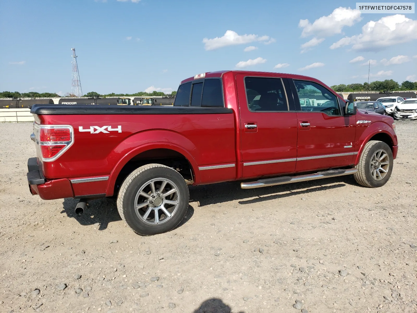 1FTFW1ET1DFC47578 2013 Ford F150 Supercrew