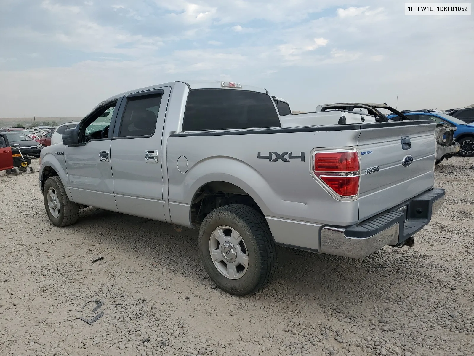 1FTFW1ET1DKF81052 2013 Ford F150 Supercrew