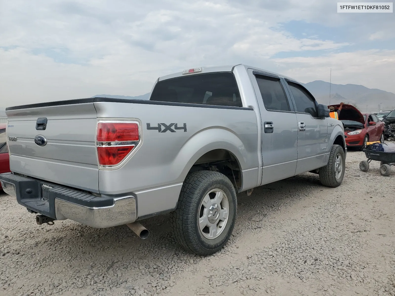 1FTFW1ET1DKF81052 2013 Ford F150 Supercrew